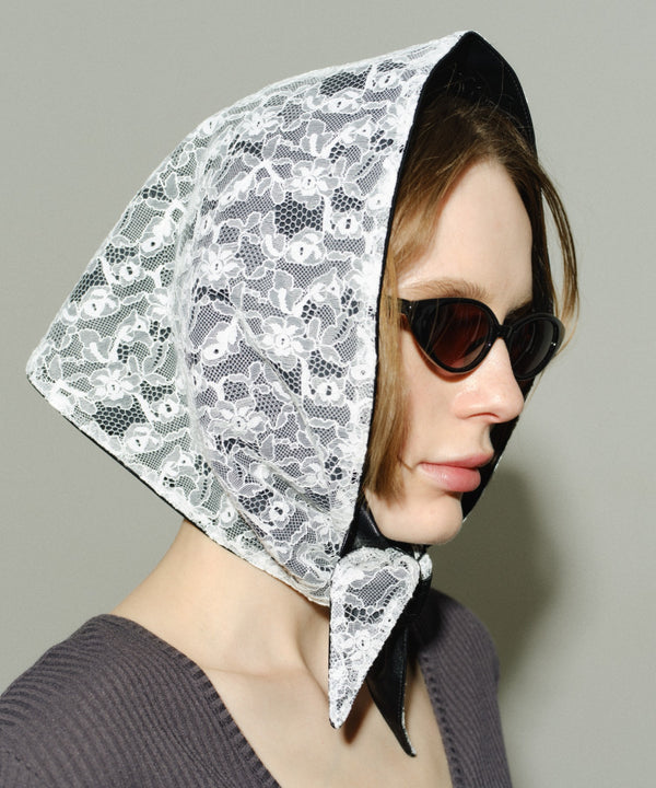【yae】Two-tone scarf / ツートンシュシュ