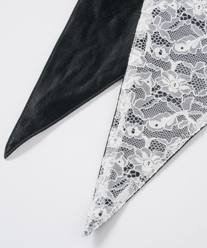 【yae】Two-tone scarf / ツートンスカーフベルト