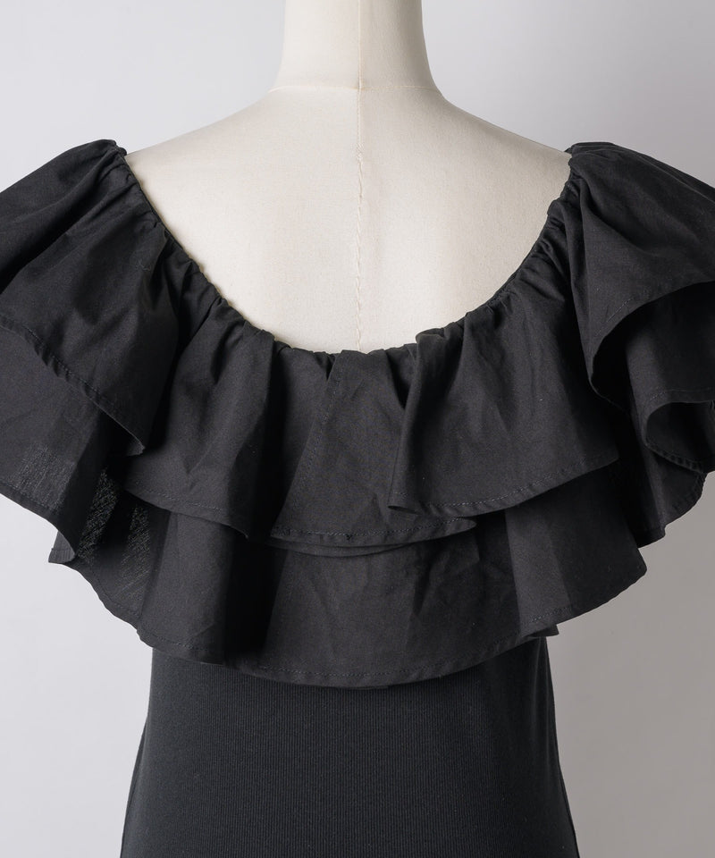 【yae】2way frills top /2wayフリルトップ