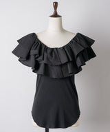 【yae】2way frills top /2wayフリルトップ