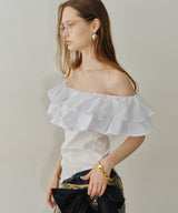 【yae】2way frills top /2wayフリルトップ
