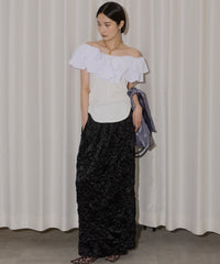 【yae】2way frills top /2wayフリルトップ