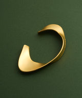 【予約】【loni】Letterring Leaf Plate Bangle