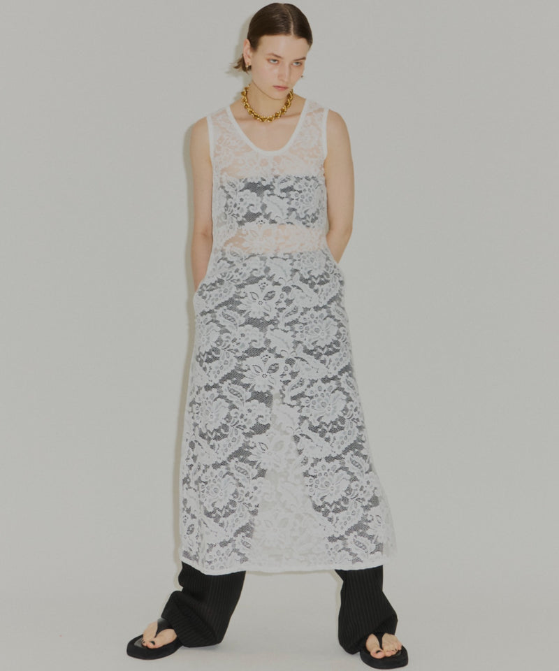 【yae】Lace layered dress / レースレイヤードドレス