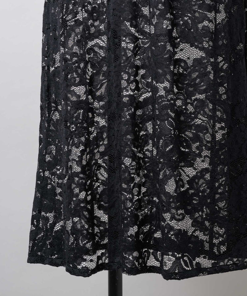 【yae】Lace layered dress / レースレイヤードドレス
