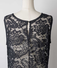 【yae】Lace layered dress / レースレイヤードドレス