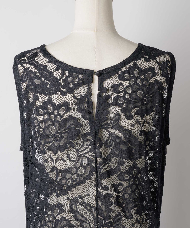 【yae】Lace layered dress / レースレイヤードドレス