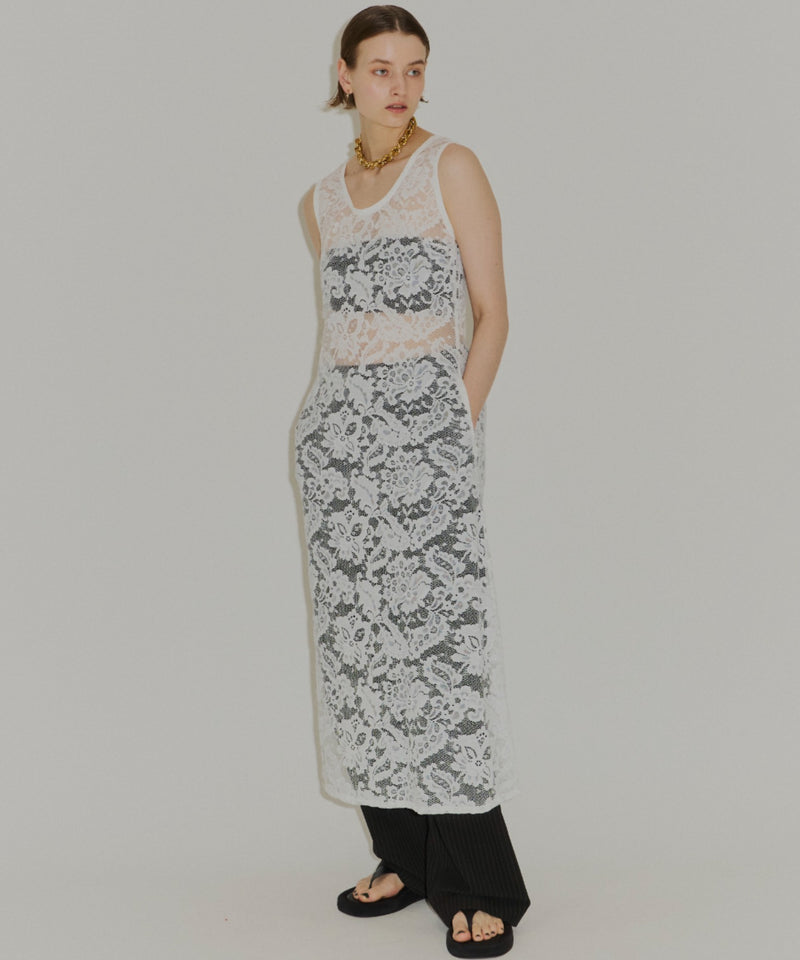 【yae】Lace layered dress / レースレイヤードドレス