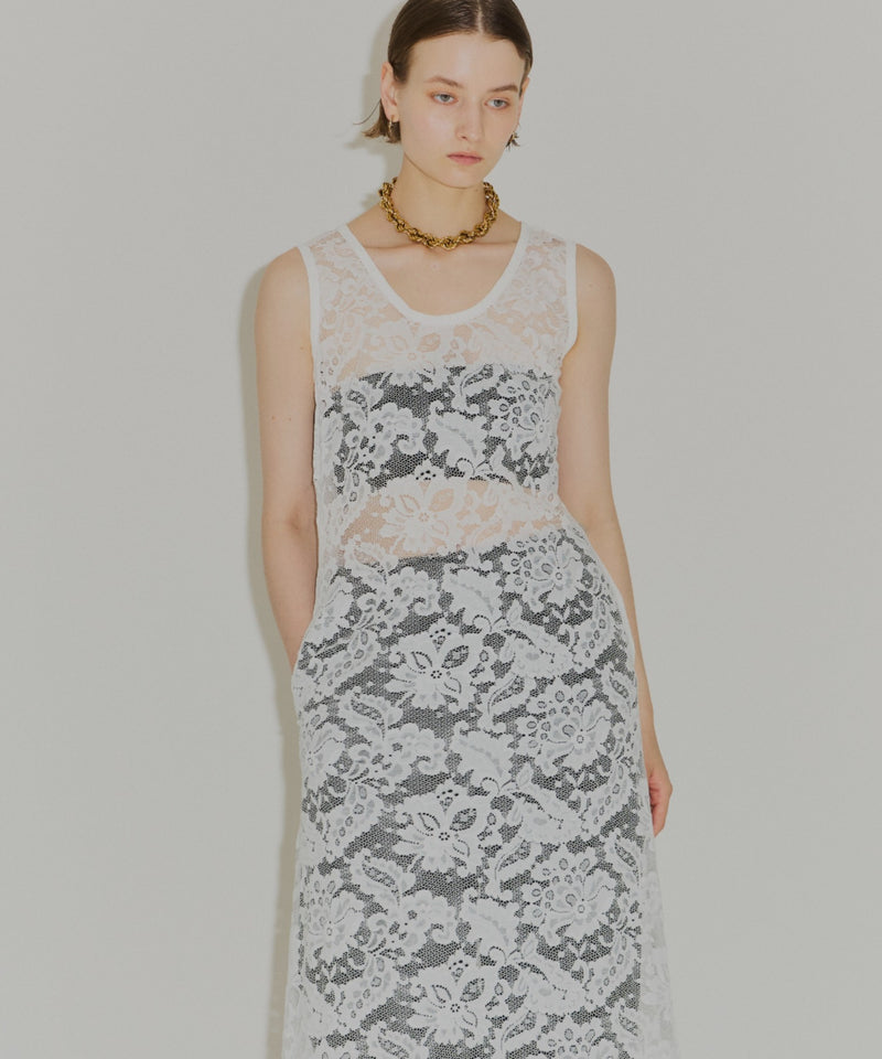 【yae】Lace layered dress / レースレイヤードドレス