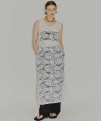 【yae】Lace layered dress / レースレイヤードドレス