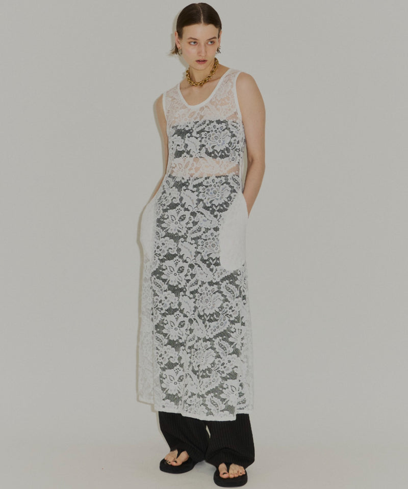 【yae】Lace layered dress / レースレイヤードドレス