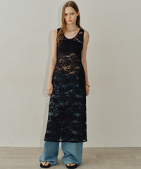 【yae】Lace layered dress / レースレイヤードドレス
