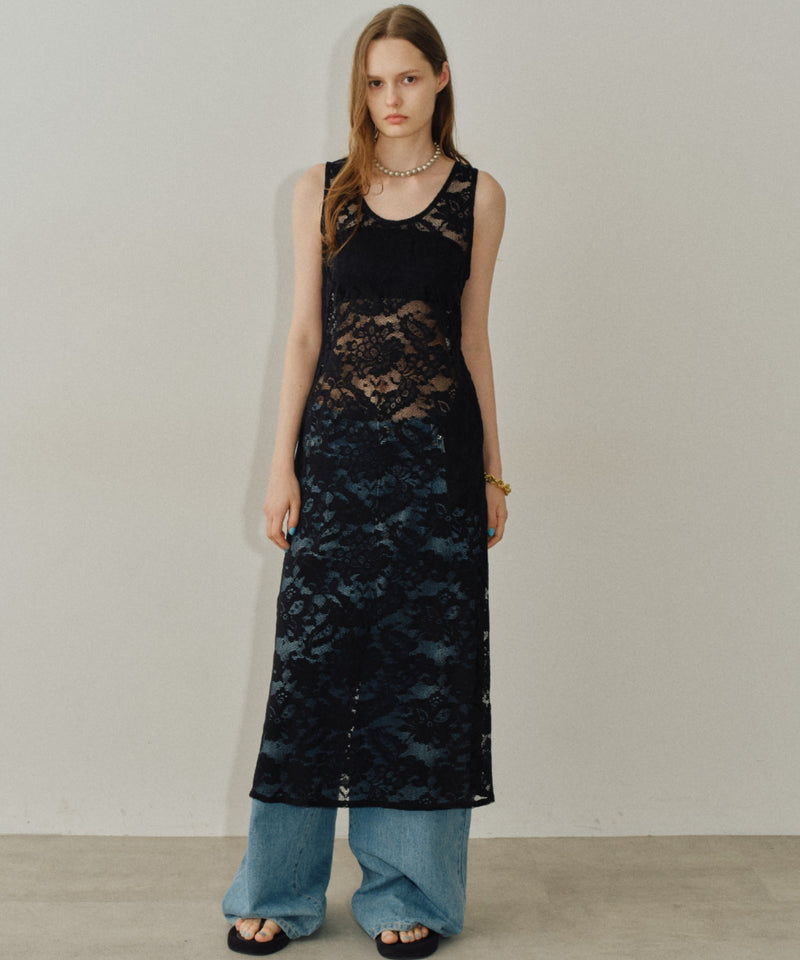 【yae】Lace layered dress / レースレイヤードドレス