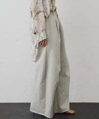 【予約】コットンツイルカーブパンツ