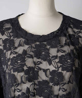 【yae】lace T-shirts / レースTシャツ