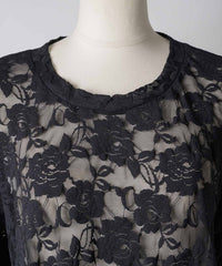 【yae】lace T-shirts / レースTシャツ