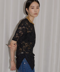 【yae】lace T-shirts / レースTシャツ