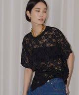 【yae】lace T-shirts / レースTシャツ