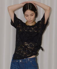 【yae】lace T-shirts / レースTシャツ
