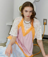 【yae】lace T-shirts / レースTシャツ