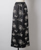 【yae】	Flower embroidery skirt / フラワーエンブロイダリースカート