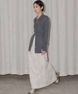 【yae】	Flower embroidery skirt / フラワーエンブロイダリースカート