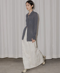 【yae】	Flower embroidery skirt / フラワーエンブロイダリースカート