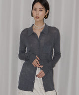 【yae】Polo cardigan / ポロカーディガン