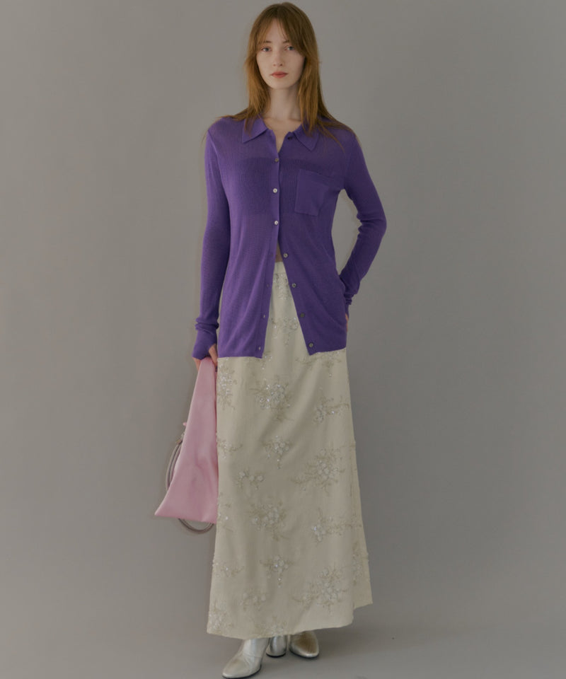 【yae】Polo cardigan / ポロカーディガン