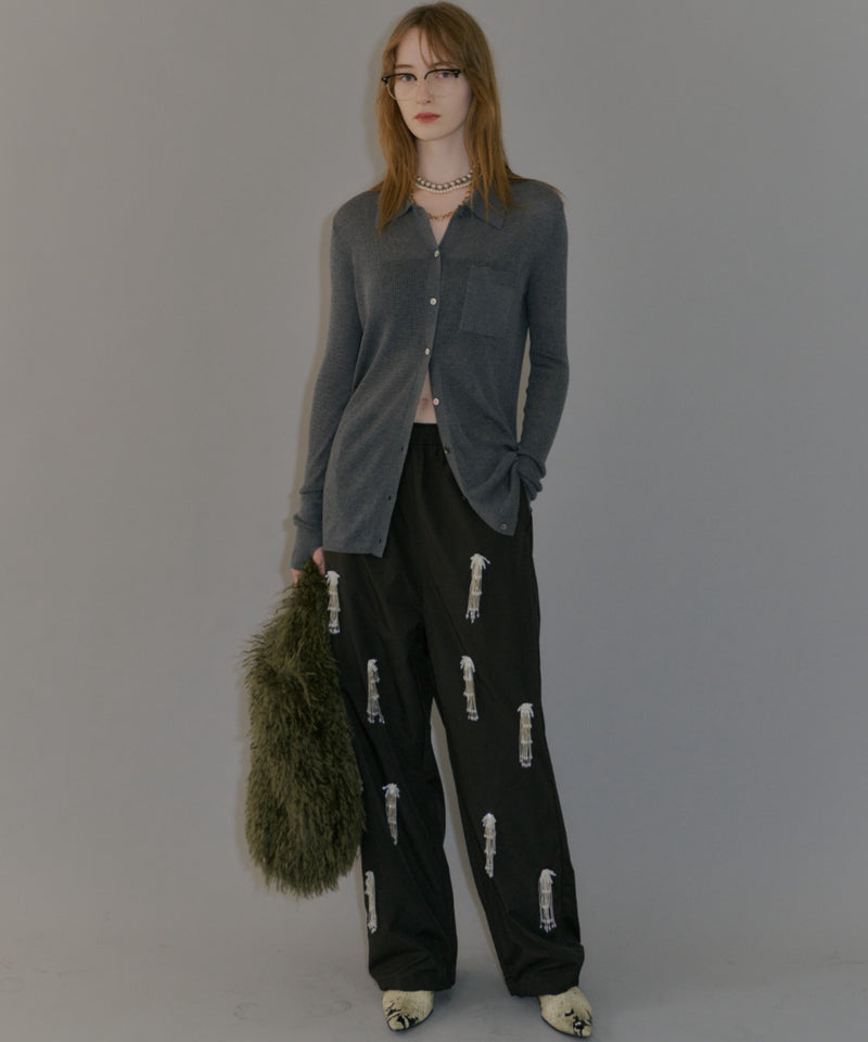 【yae】Polo cardigan / ポロカーディガン