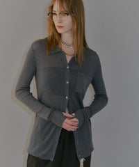 【yae】Polo cardigan / ポロカーディガン