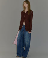 【yae】Polo cardigan / ポロカーディガン