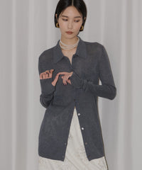 【yae】Polo cardigan / ポロカーディガン