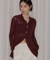 【yae】Polo cardigan / ポロカーディガン