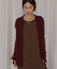 【yae】Polo cardigan / ポロカーディガン