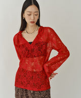 【yae】lace hoodie / レースフーディー