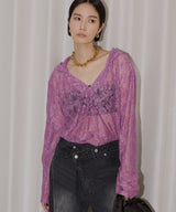 【yae】lace hoodie / レースフーディー