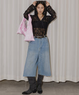 【yae】lace hoodie / レースフーディー