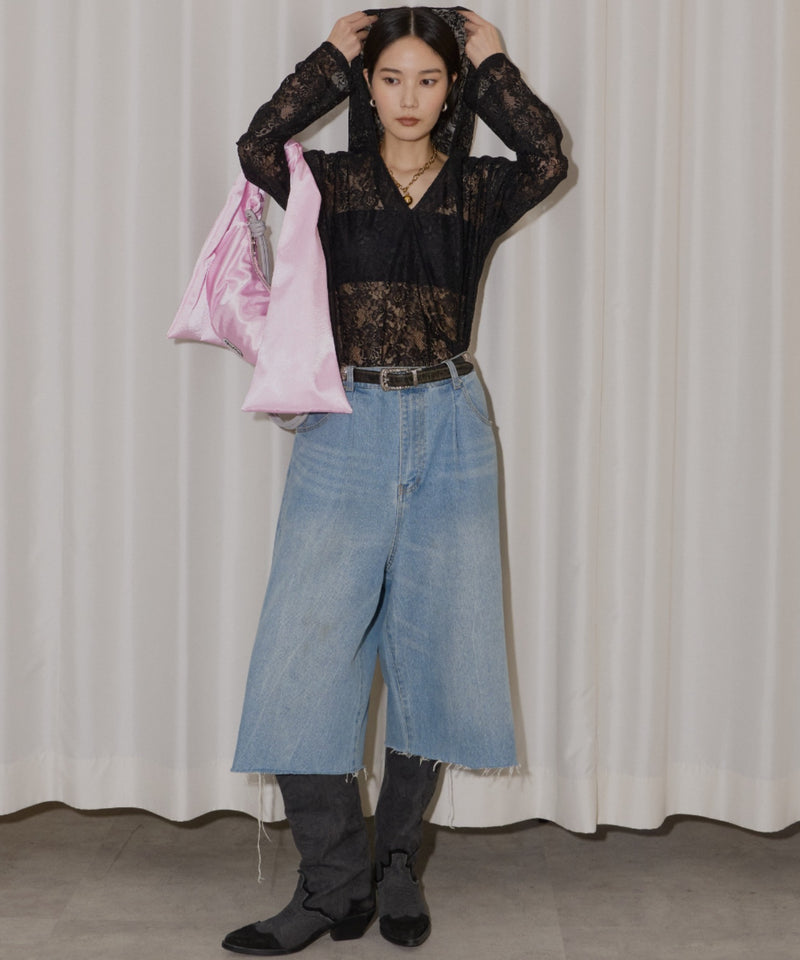 【yae】lace hoodie / レースフーディー