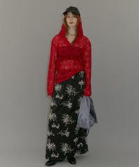 【yae】lace hoodie / レースフーディー