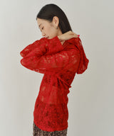 【yae】lace hoodie / レースフーディー