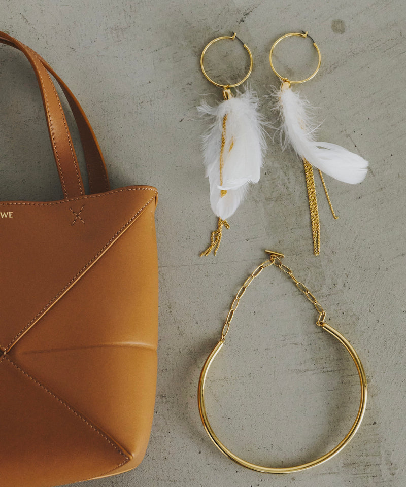 【loni】Big Feather Pierce