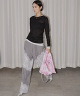 【yae】Sheer layering long T-shirts / シアーレアリングロングTシャツ