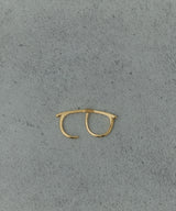 【予約】【loni】Triangle Double Ring