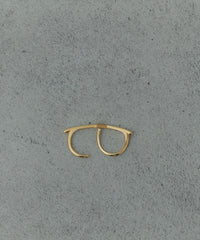 【予約】【loni】Triangle Double Ring