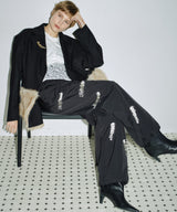 【yae】Jellyfish bijoux pants / ジェリーフィッシュビジューパンツ