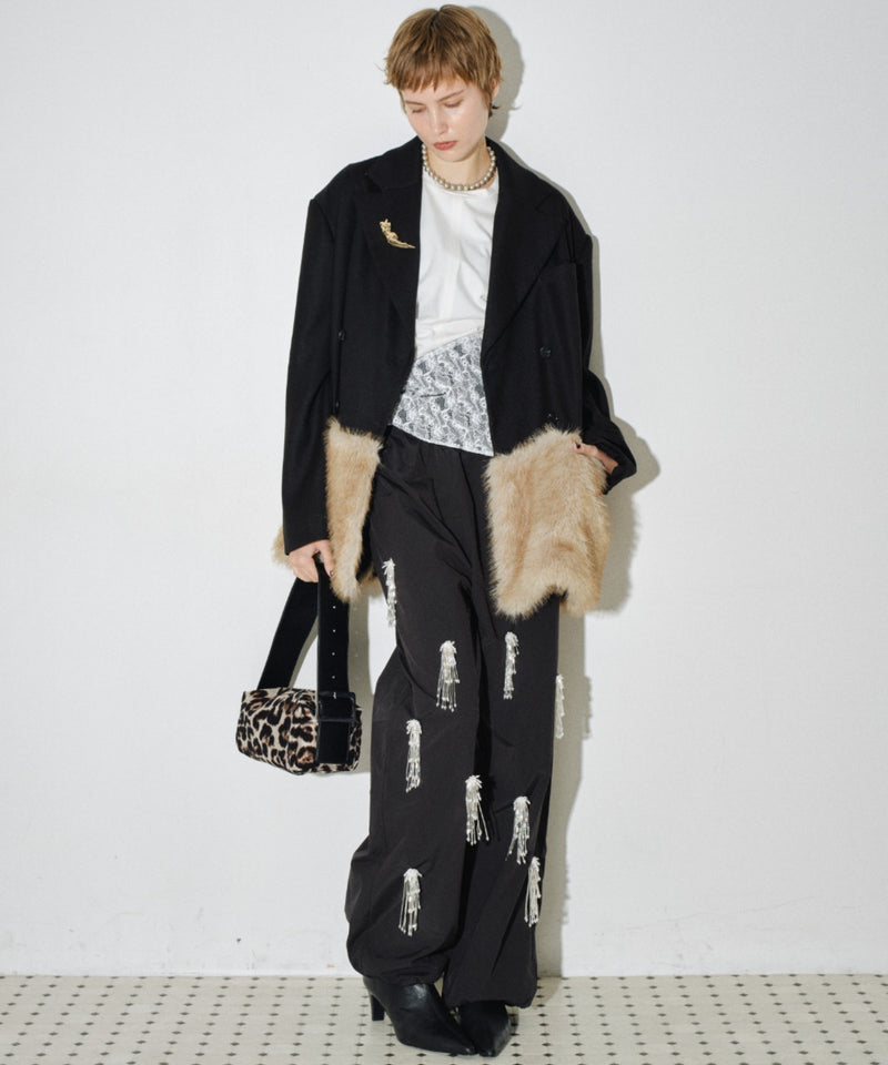 【yae】Jellyfish bijoux pants / ジェリーフィッシュビジューパンツ