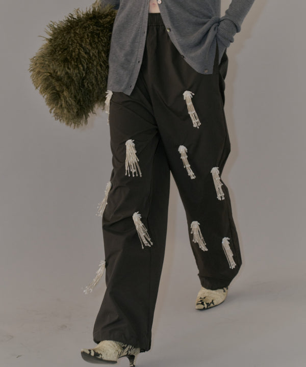 【yae】Jellyfish bijoux pants / ジェリーフィッシュビジューパンツ