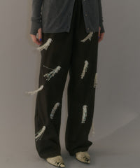 【yae】Jellyfish bijoux pants / ジェリーフィッシュビジューパンツ