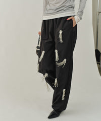 【yae】Jellyfish bijoux pants / ジェリーフィッシュビジューパンツ